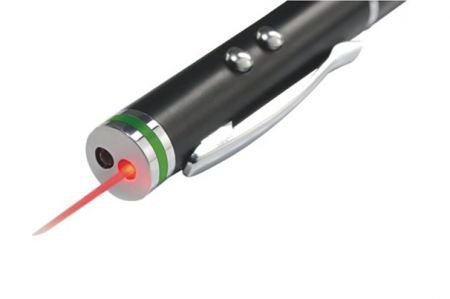Stylus, laserpointer / laserpen, led zaklamp, balpen 4 in 1 - 1