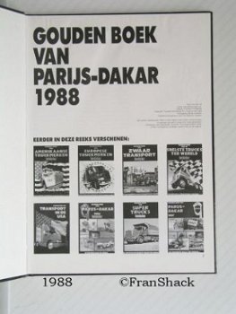 [1988] Parijs-Dakar, Van Zijl, Truckstar Int. - 2