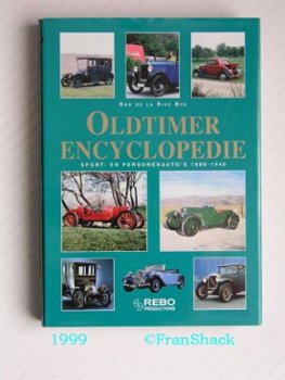 [1999] Oldtimer Encyclopedie1886-1940, De La Rive Box, Rebo - 1