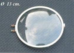 === Pendule deur = bol glas = gebruikt === 23037