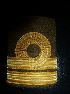 Epaulet van een Kapitein Mariniers 1945-1946