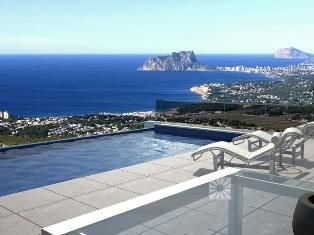 Moderne luxe bungalow met zeezicht te koop, Moraira Costa Bl - 1