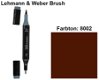 NIEUW Brush Marker Bruin (8002) van Lehmann & Weber - 1 - Thumbnail