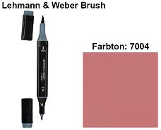 NIEUW Brush Marker Oudroze (7004) van Lehmann & Weber