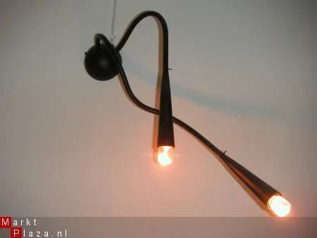 Moderne wandlamp, brons (BD4) - 1