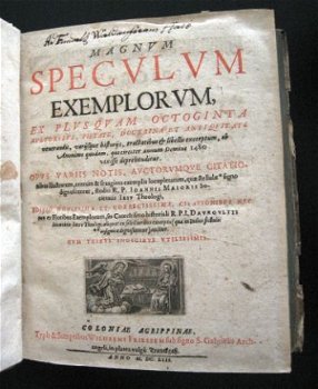 Magnum speculum exemplorum 1653 Ioannis Maioris - 4
