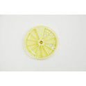 Plastic Box With 12 Compartments - Yellow, Nieuw, €5 - 1
