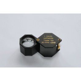 I.David Hexagonal Loupe 10X Triplet Black, Nieuw, €54 - 1