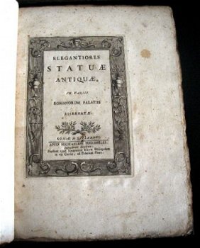 Elegantiores statuae antiquae 1786 38 platen beelden oudheid - 4