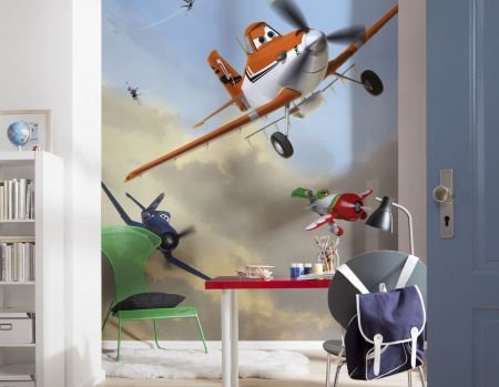 Disney Planes behang - Div. afmetingen * Muurdeco4kids - 5