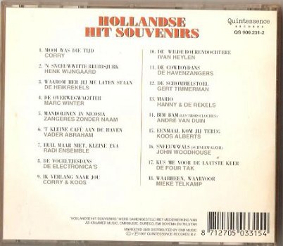 CD Hollandse Hits Souvenirs - 1