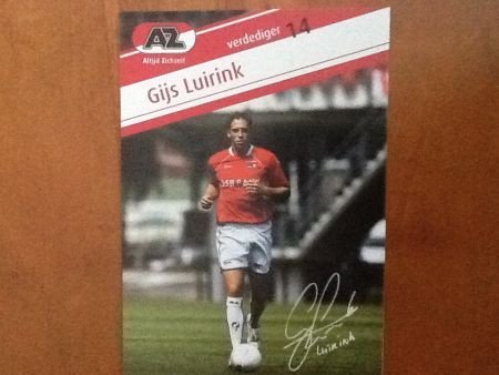 Spelerskaart G. Luirink - 1