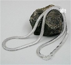 No 52  Zilveren Sieradenset armband en collier zilver