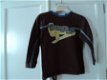 Noppies bruine longsleeve met snowboarder maat 92 - 1 - Thumbnail