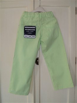 McGregor Mc Gregor lime 5-pocket broek maat 116 nieuw - 3