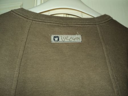 Jottum mocca bruin truitje en gestreepte longsleeve maat 116 - 4