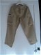 Jean Bourget camel flanel broek maat 128 nieuw - 1 - Thumbnail