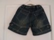 Carbone korte spijkerbroek wijd model maat 128 - 2 - Thumbnail