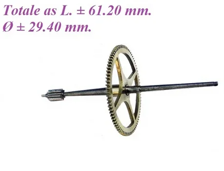 === Centrumrad = Franse pendule = oud === 23123 - 1