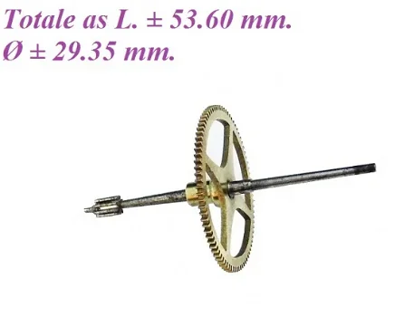 === Centrumrad = Franse pendule = oud === 23121 - 1