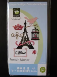 Cricut cartridge French Manor **nieuw**