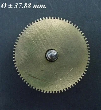 Veer trommel = Franse pendule = zonder veer =23147 - 1