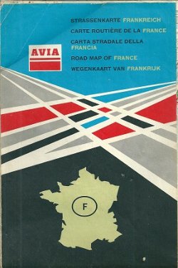 Avia Wegenkaart Frankrijk