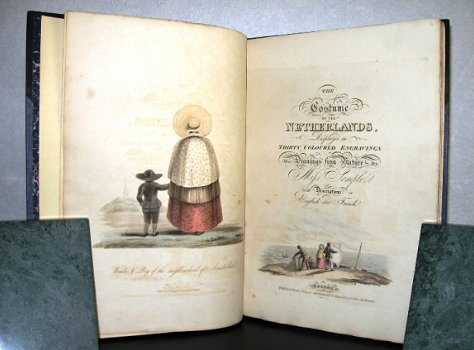 The Costume of the Netherlands 1817 30 Handgekl. Aquatint gravures - 1