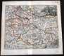 K5 Kaart Namurei 1709 Oude kaart Namur Namen België - 2 - Thumbnail