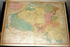 K11 Kaart New Map of the Seat of War in the Netherlands 1794 België
