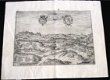 K12 Gravure Zicht op Limbourg 1574? België - 1 - Thumbnail