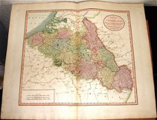 K18 Kaart A New Map of the Netherlands 1804 J Cary België