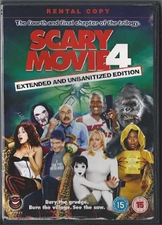DVD Scary Movie 4 Extended  and Unsantized Edition