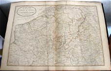 K20 Kaart New Map of the Seat of War in the Netherlands 1794 België
