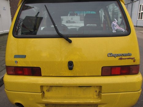 Alle onderdelen Fiat cinquecento abarth Sloopauto inkoop Den haag - 4