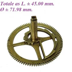 === Uurrad met trappenschijf = comtoise = 23200