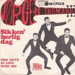 VINYLSINGLE * JORGEN INGMANN * SIKKEN' HERLIG DAG * DENMARK 7