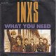 VINYLSINGLE * INXS * WHAT YOU NEED * GERMANY 7