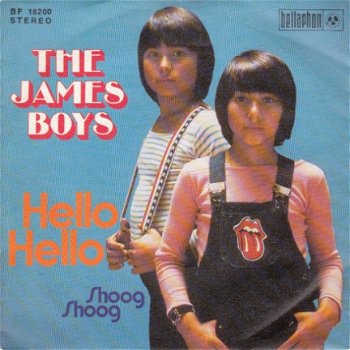 VINYLSINGLE - THE JAMES BOYS - HELLO HELLO - GERMANY 7