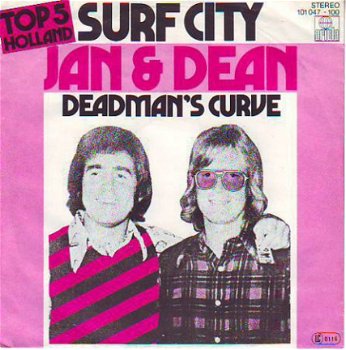 VINYLSINGLE *JAN AND DEAN * SURF CITY * GERMANY 7