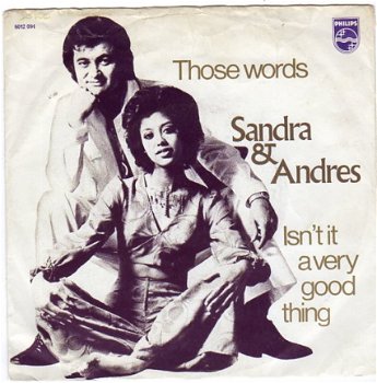 Sandra & Andres : Those words (1971) - 1