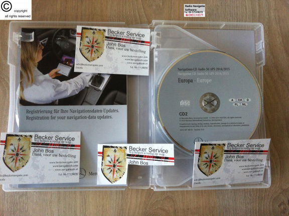 Mercedes Benz Audio 50 Aps cds 2014-2015 Europa - nr. 1