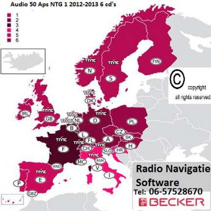 Mercedes Benz Audio 50 Aps cds 2014-2015 Europa - Afbeelding 5