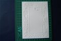 L10. Embossing KAART oplegger, hartjes / bloemen - 1 - Thumbnail