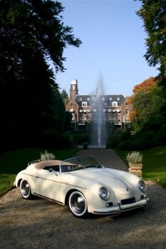 Bruidswitte Porsche 356 Speedster als ultieme trouwauto - 1