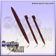 DSiXL - Touch Stylus Pennen Set (ROOD / WIT) - 1 - Thumbnail