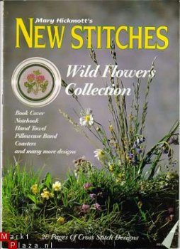 Mary hickmott's New Stitches Wild Flowers Collection - 1