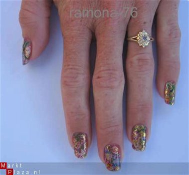 Nagel water Stickers van kiss, nail art BLOEMEN Fleur 19 - 1