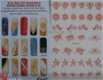 Nagel water Stickers van kiss, nail art HENNA ROOD 5 - 1 - Thumbnail
