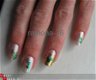 Nagel water Stickers van kiss, nail art GOUD ZWART ROOS 7 - 1 - Thumbnail